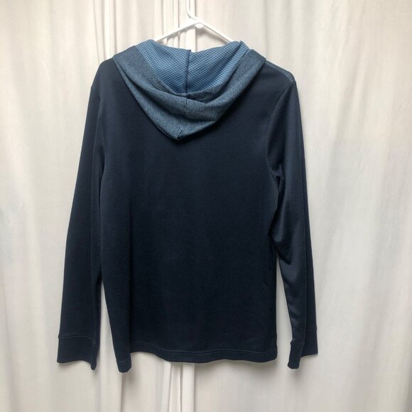 Tony Hawk Sweatshirt Mens Size Medium Blue Pocket Hoodie Pullover Skateboard - Picture 3 of 6